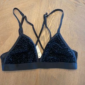 Leopard bra